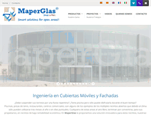 Tablet Screenshot of maperglas.com